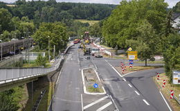 Fahrbahn der B27 wird saniert: Vollsperrung dauert bis Montag an
